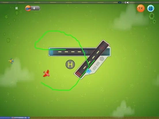Tangkapan skrin Skyline Commander iPad 