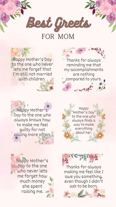 Скриншоты Hilarious Mom Texts One-liners