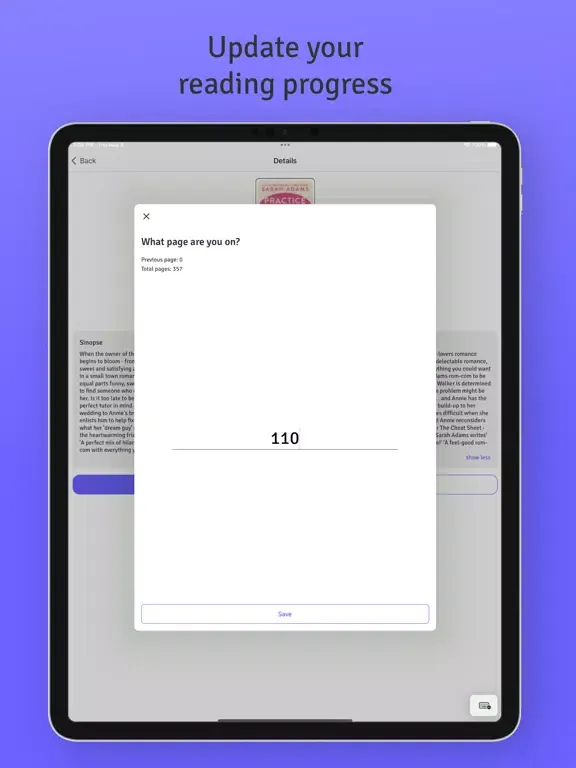 Captures d'écran de Booklog - Book Tracker iPad 