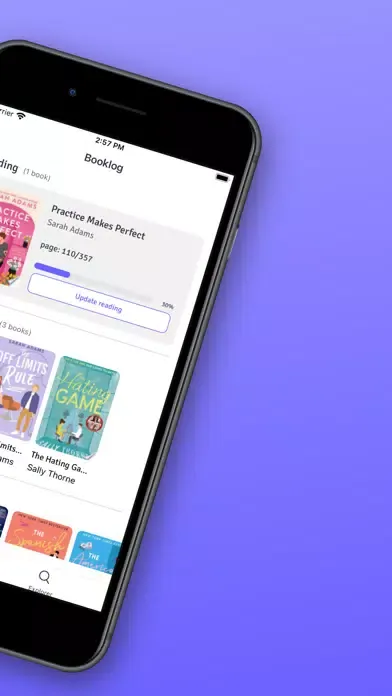 Captures d'écran de Booklog - Book Tracker