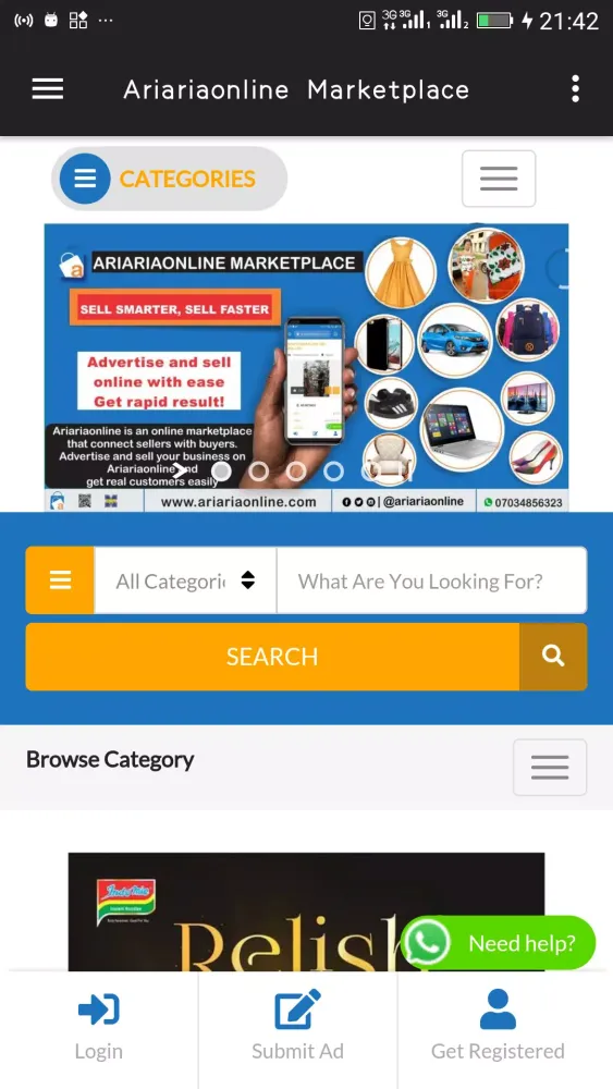 Ariariaonline स्क्रीनशॉट