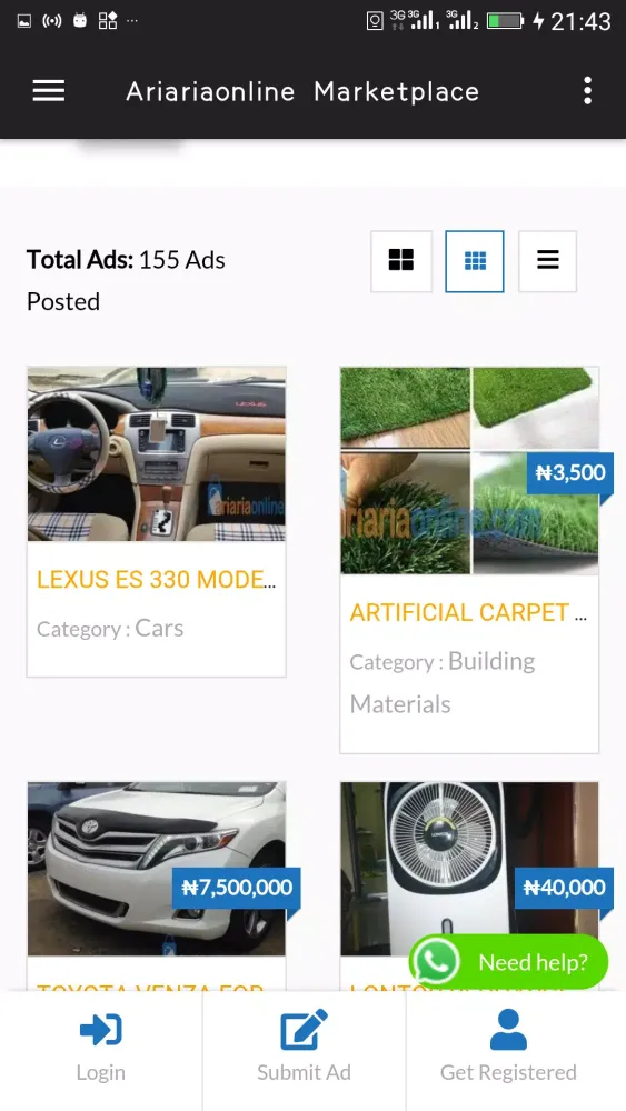 Ariariaonline स्क्रीनशॉट