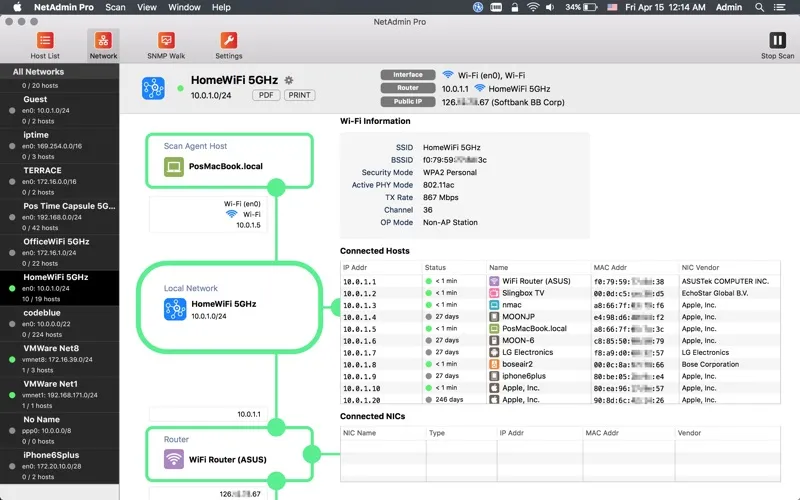 NetAdmin Pro - network scanner应用截图