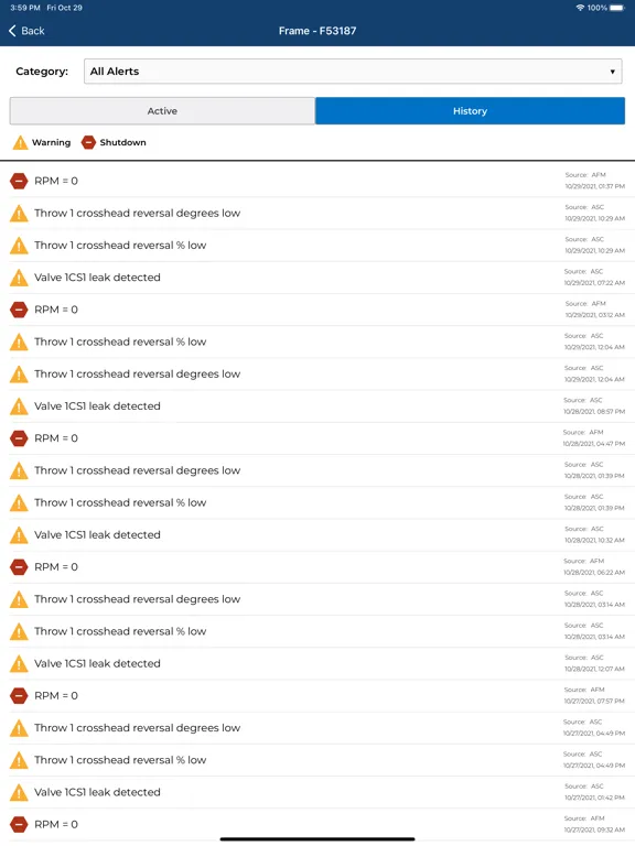 Captures d'écran de Ariel Fleet Manager iPad 