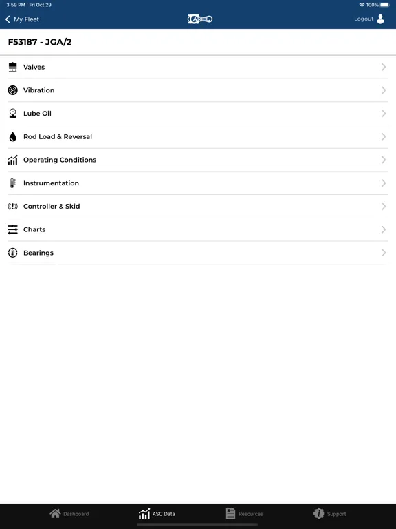 Captures d'écran de Ariel Fleet Manager iPad 