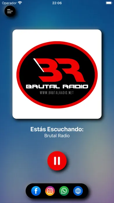 Captures d'écran de Brutal Radio