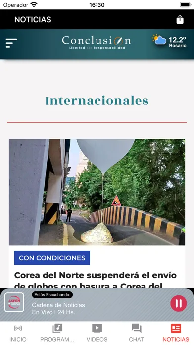 Captures d'écran de Cadena de Noticias