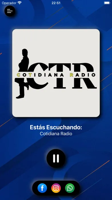Captures d'écran de Cotidiana Radio
