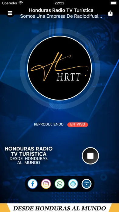 Honduras Radio TV Turistica स्क्रीनशॉट