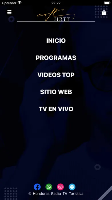 Honduras Radio TV Turistica स्क्रीनशॉट