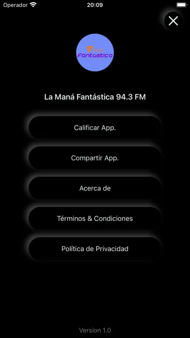 Скриншоты La Mana Fantastica 94.3 FM