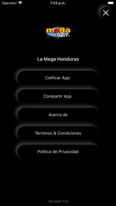 Captures d'écran de La Mega Honduras