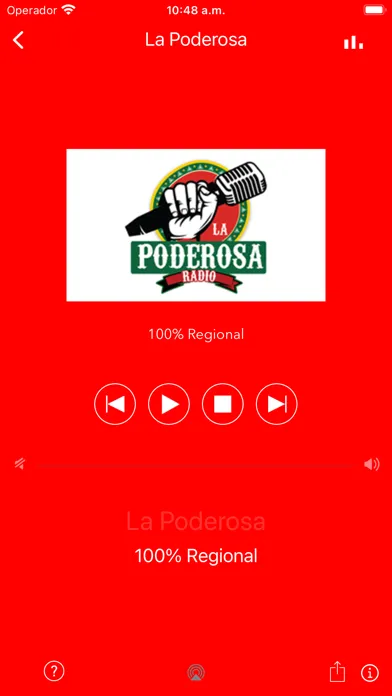 Tangkapan layar Las Súper Radios