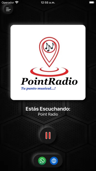 Screenshot di Point Radio
