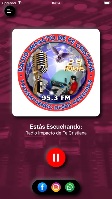 Radio Impacto de Fe Cristiana Screenshots