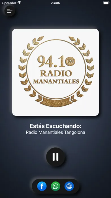 Capturas de tela do Radio Manantiales Tangolona