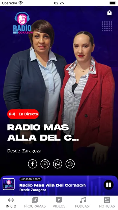 Radio Mas Alla Del Corazon应用截图