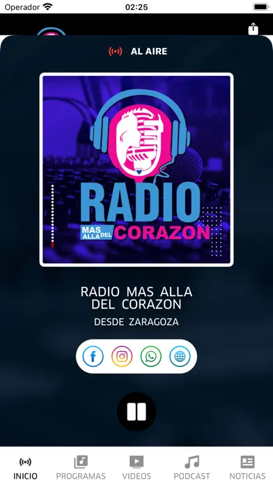 Radio Mas Alla Del Corazon应用截图