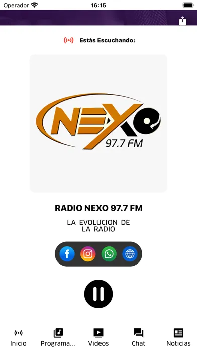 Скриншоты Radio Nexo 97.7 FM