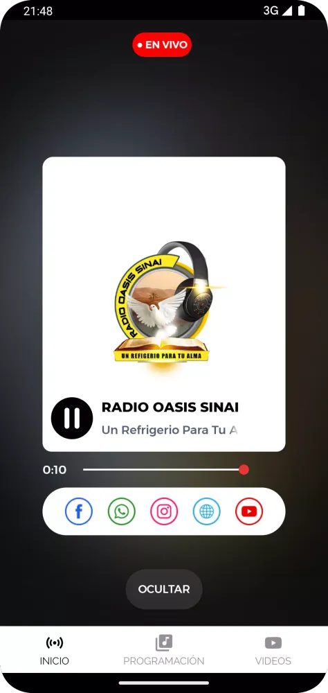 Radio Oasis Sinai स्क्रीनशॉट