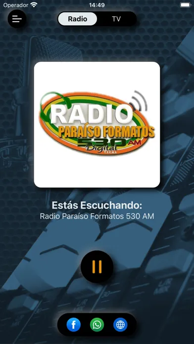 Radio Paraíso Formatos 530 AM Screenshots