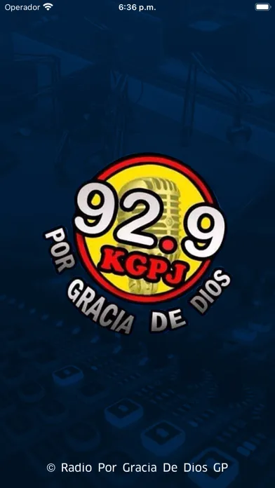 Capturas de tela do Radio Por Gracia De Dios GP