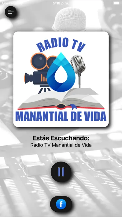 ภาพหน้าจอของ Radio TV Manantial de Vida