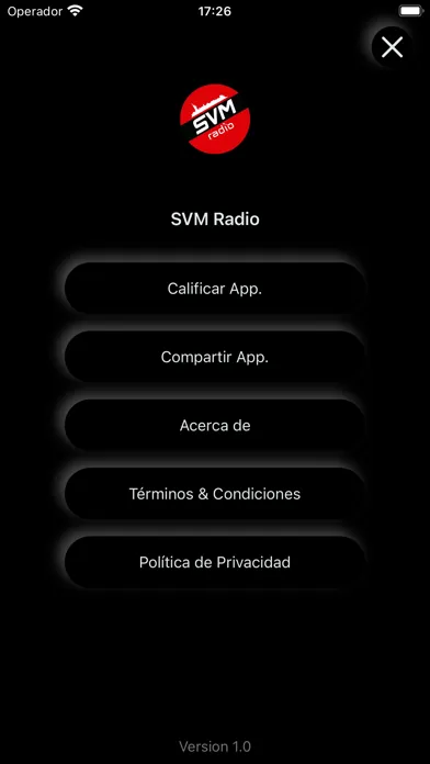 SVM Radio سکرین شاٹس