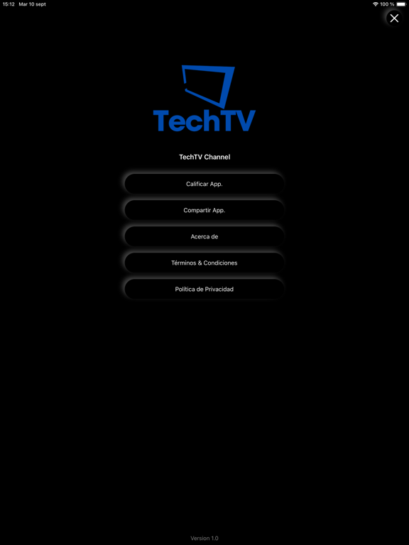 Captures d'écran de TechTV Channel Official iPad 