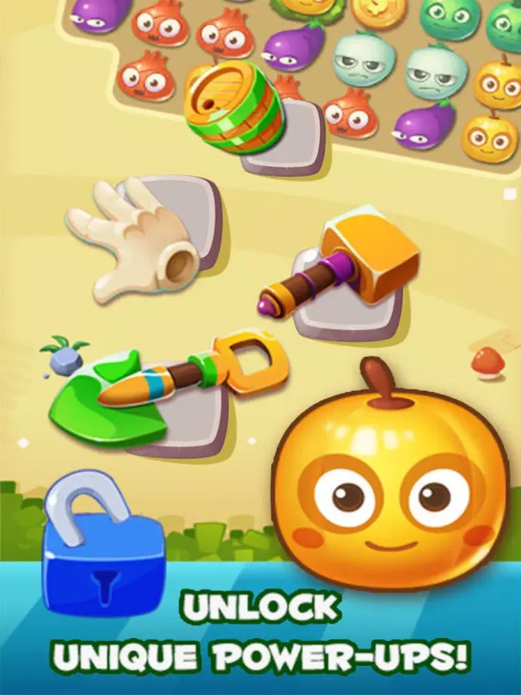 Farm Splash Mania - Fun match 3 garden game iPad  스크린샷