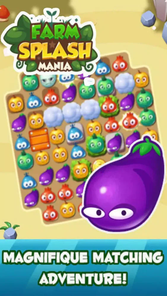 Farm Splash Mania - Fun match 3 garden game 스크린샷