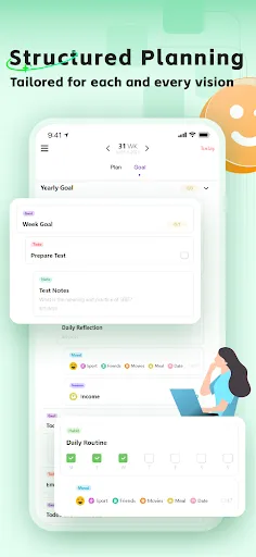 Elisi - Structured planner Ekran Görüntüleri
