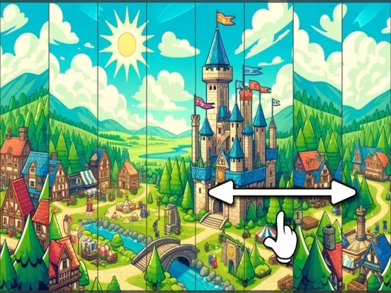 Captures d'écran de Horizontal Puzzle Game > XX24 iPad 