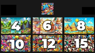 Captures d'écran de Horizontal Puzzle Game > XX24