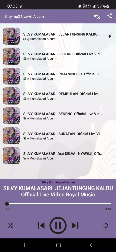 Silvy mp3 Nyawiji Album Screenshots