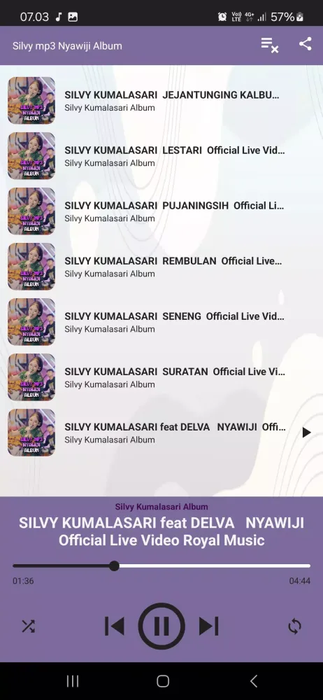 Silvy mp3 Nyawiji Album Screenshots