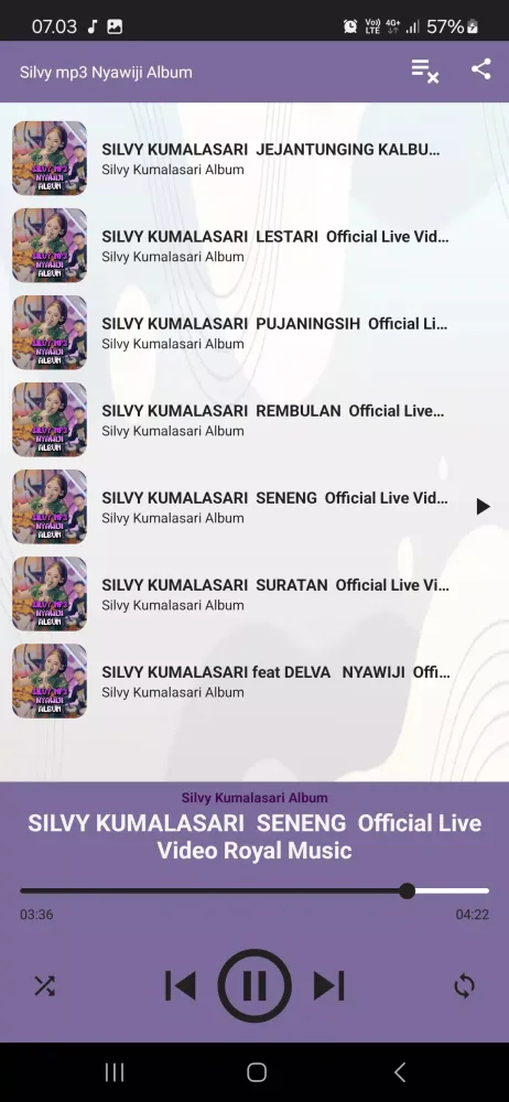 Silvy mp3 Nyawiji Album Screenshots