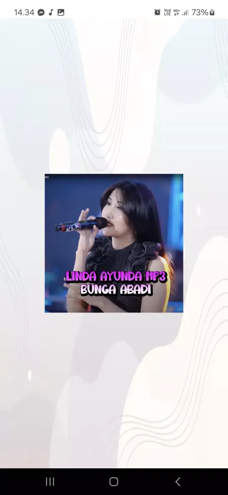 Linda Ayunda Mp3 Bunga Abadi 스크린샷