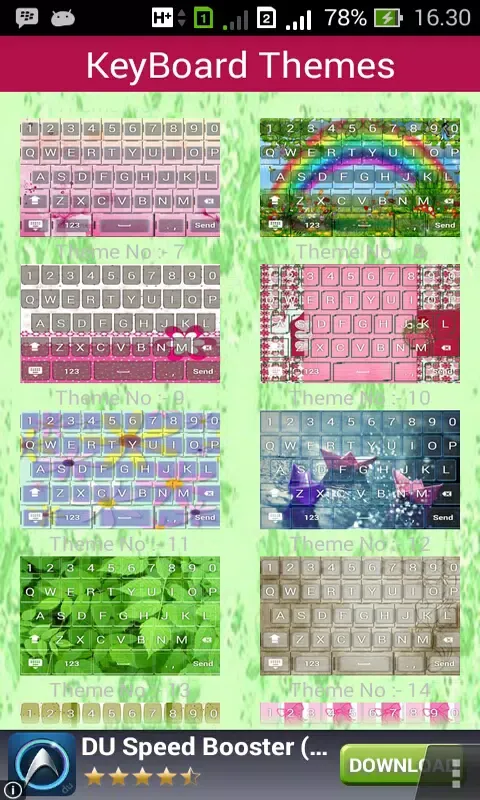 Feminim Girl Keyboard Screenshots