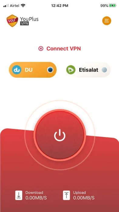 Ảnh chụp màn hình của YouPlus VPN