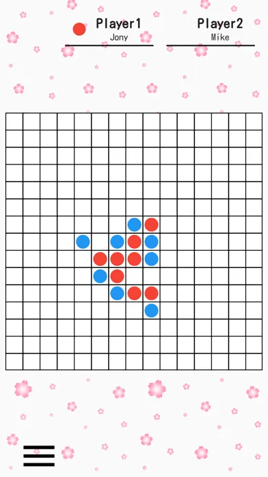 Five in a row (tic tac toe) Screenshots