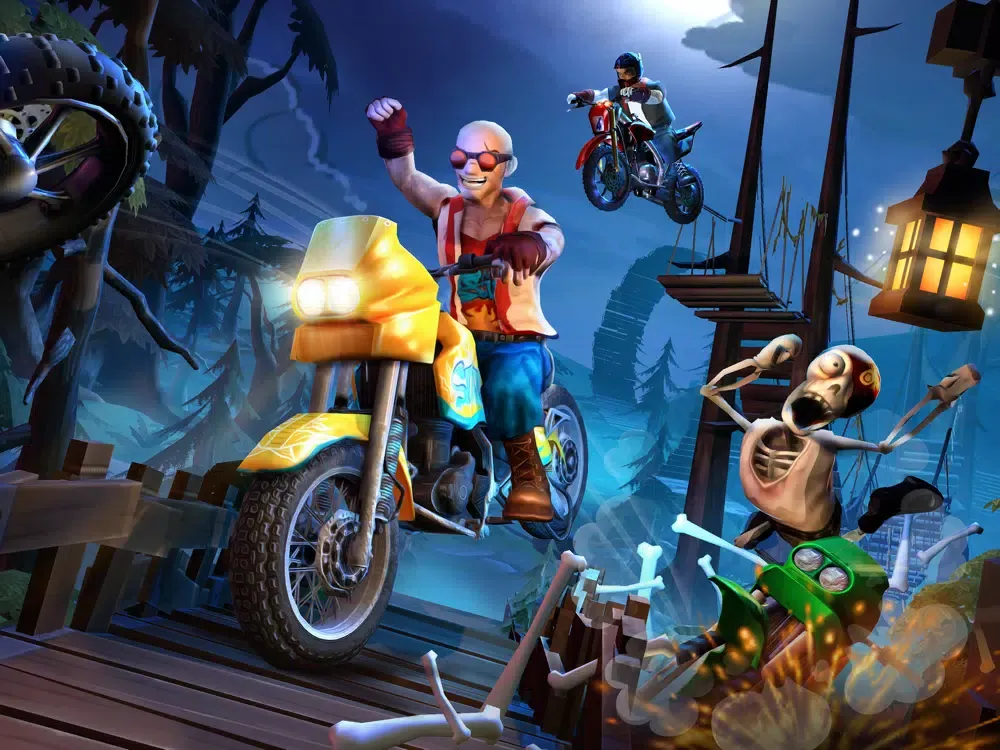 Bike Rider Racing Game Pro iPad 应用截图