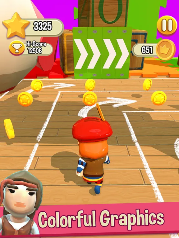 Toy Dash: Endless Game iPad  Screenshots