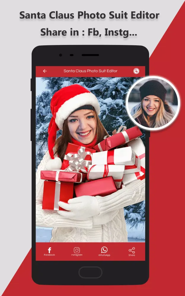 Santa Claus Photo Suit Editor 2018 Screenshots