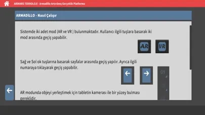 Armadillo Artırılmış Gerçeklik स्क्रीनशॉट