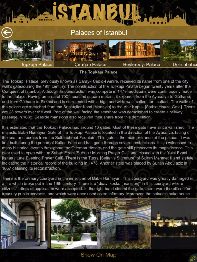 تصاویر Istanbul City Guide iPad 
