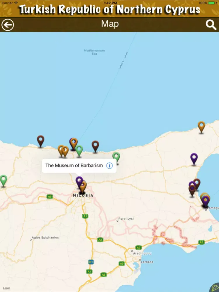Northern Cyprus Guide iPad  Screenshots