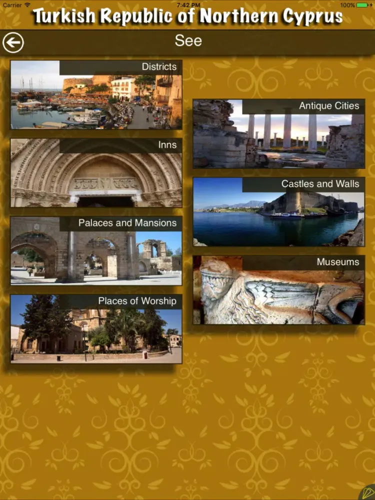 Northern Cyprus Guide iPad  Screenshots