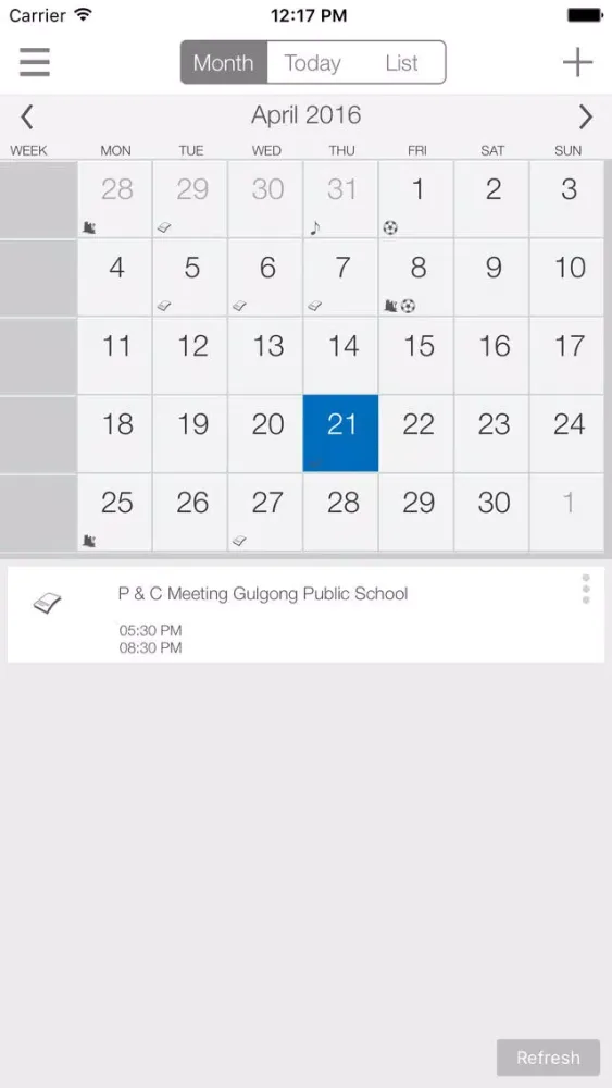 Ảnh chụp màn hình của Gulgong Public School