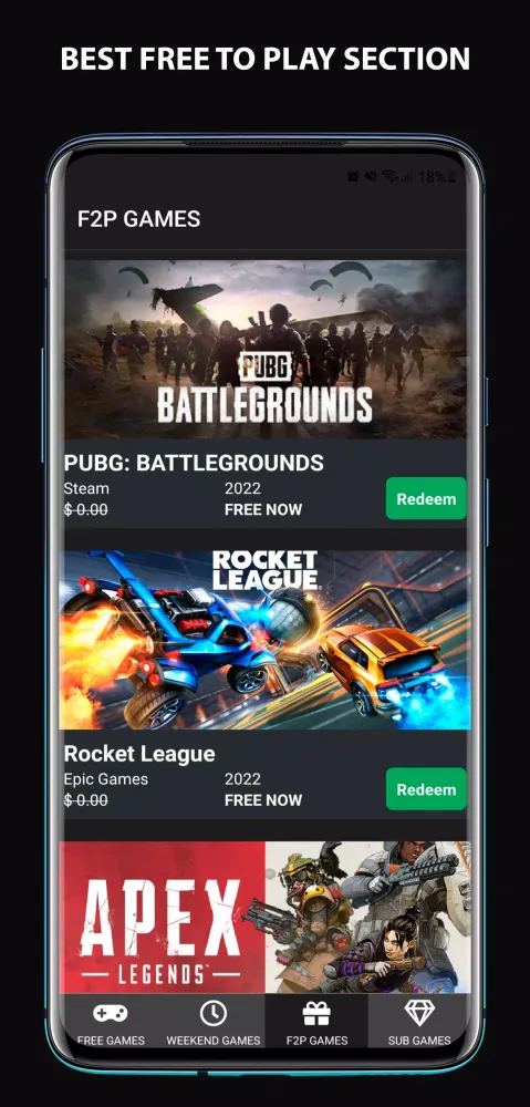 Epic Freebie Games Radar Screenshots